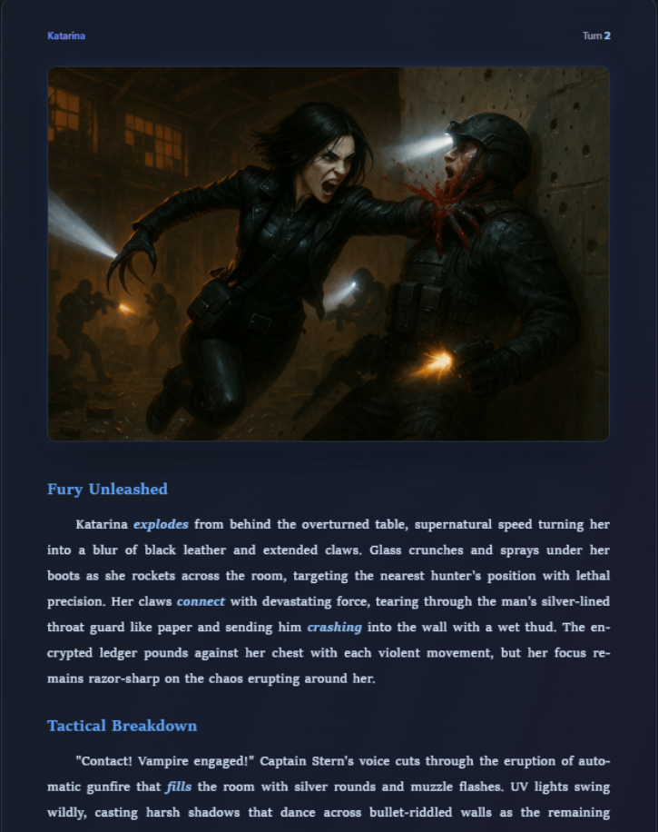 Emstrata narrative simulation